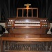 Console  / Orgue romantique de tribune (Loret, avant 1877) - Eglise Sainte-Barbe
